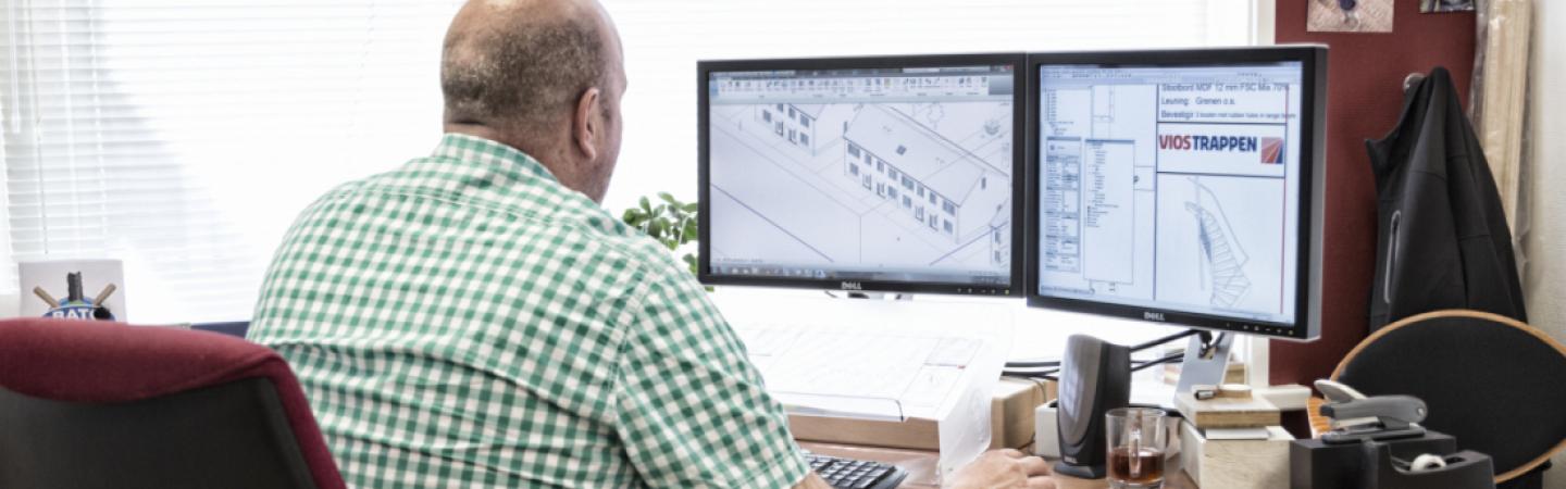 Homepage inclusief menu