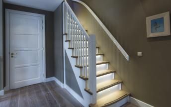 Trap met ledverlichting in Zeist
